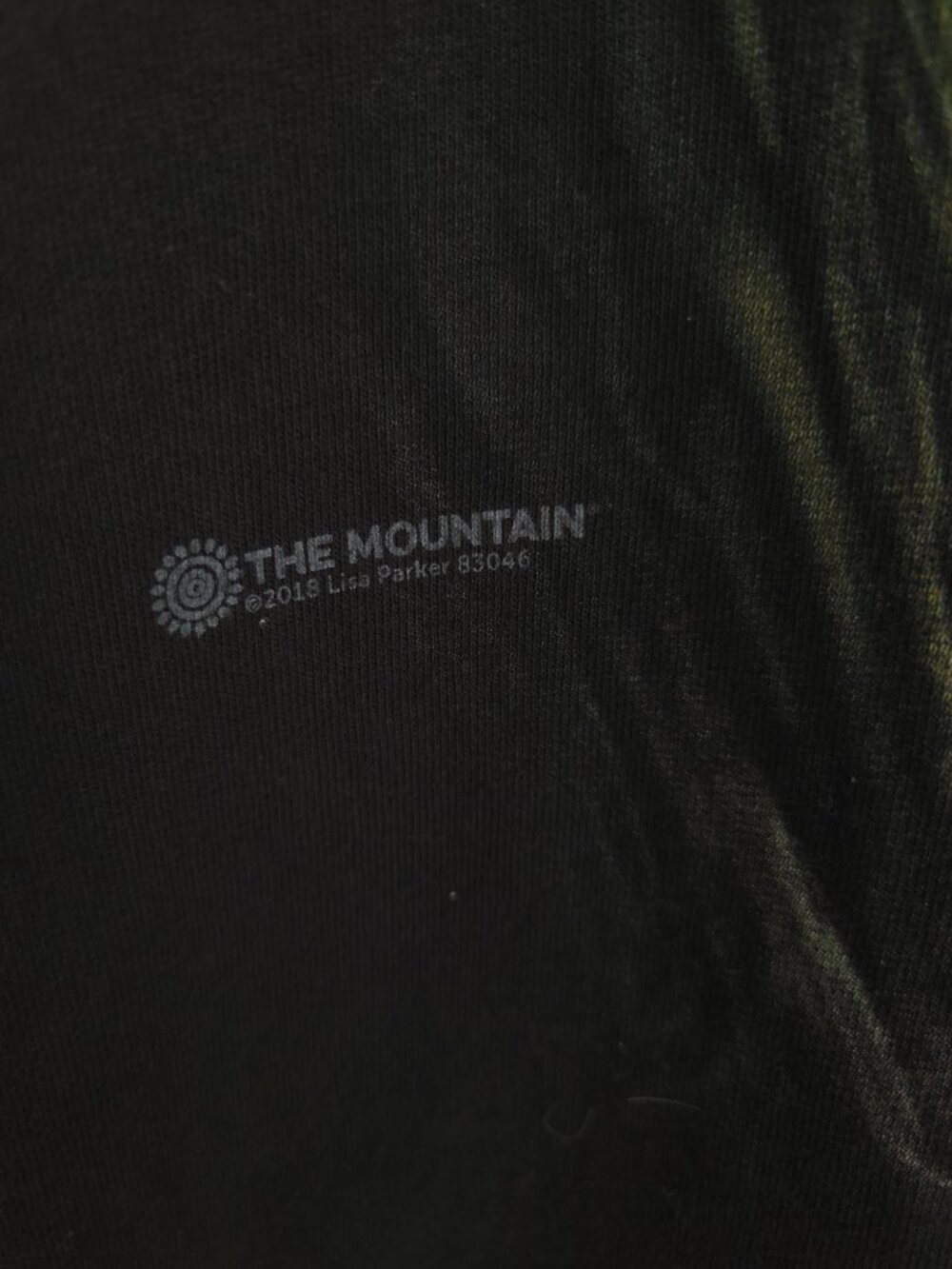 The Mountain Witchy Cat Crystal Ball Halloween Graphic Tee - Picture 3 of 6